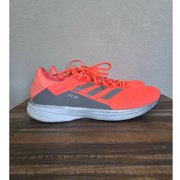 Adidas SL20 Men\'s Athletic Trainers Orange & Gray Running Shoes Size 11 main image 4